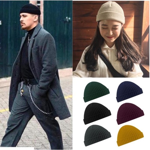ribbed fisherman beanie